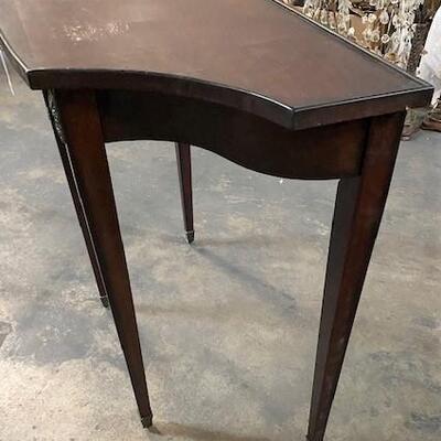 LOT#215: Dark Wood Entry Table
