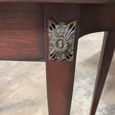 LOT#215: Dark Wood Entry Table