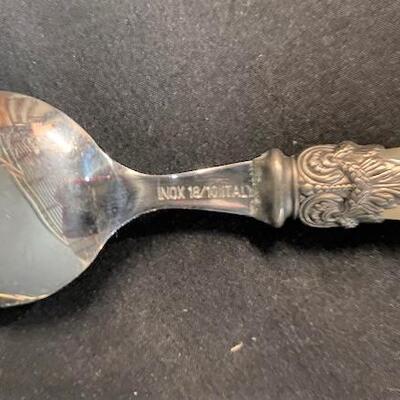 LOT#217: Inox Italy Faux Mother of Pearl Flatware