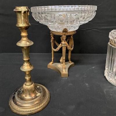 LOT#222: Ornate Canister Lot #1
