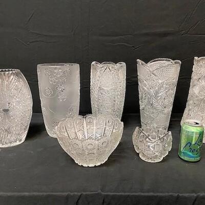LOT#223: Cut Glass Lot #1