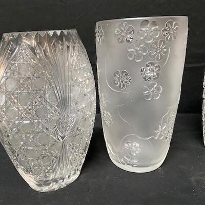 LOT#223: Cut Glass Lot #1