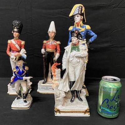 LOT#228: Royal Majolica & Royal Crown Porcelain Figures