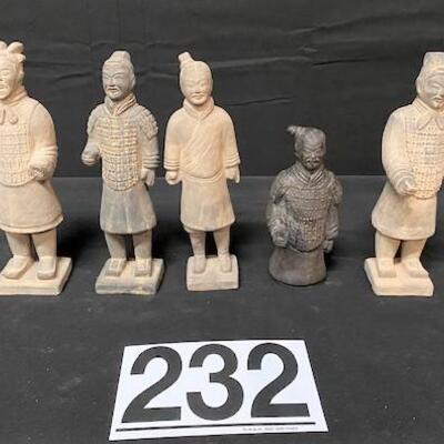 LOT#232: Emperor Qin's Replica Soldiers
