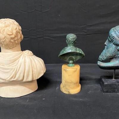 LOT#235: Greek & Roman Busts