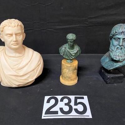 LOT#235: Greek & Roman Busts
