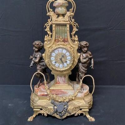 LOT#236: Franz Hermle Modern Mantle Clock