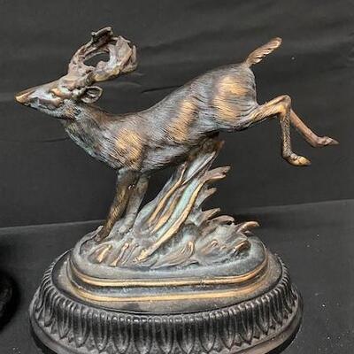 LOT#241: Spelter & Bronze Animal Lot