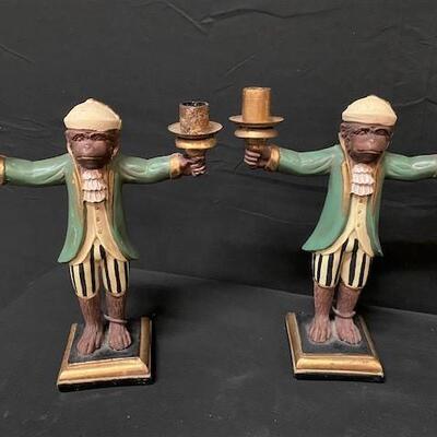 LOT#246: Monkey Candle Holder Lot