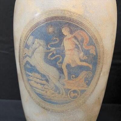 LOT#255: Trio of Large Mars, Mercury & Apollo Vases