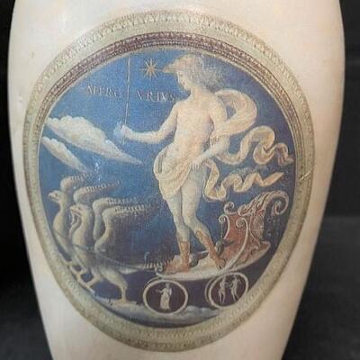 LOT#255: Trio of Large Mars, Mercury & Apollo Vases