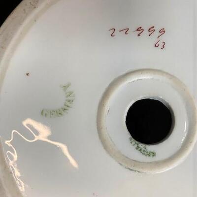 LOT#258: C.T. Altwasser Hand painted Vases