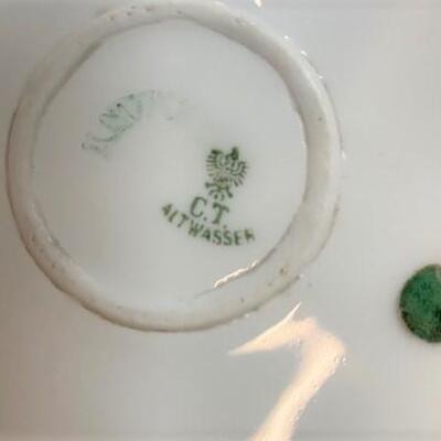 LOT#258: C.T. Altwasser Hand painted Vases