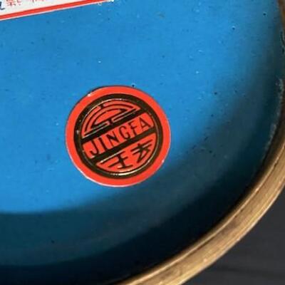 LOT#261: Pair of Jingea Cloisonne Vases