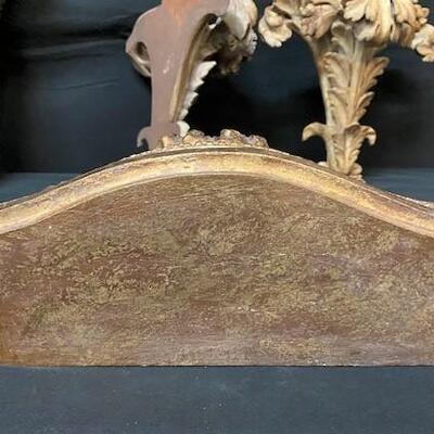 LOT#264: Wall Sconce & Wall Shelf Lot #1