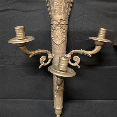 LOT#265: Wall Sconce & Wall Shelf Lot #2