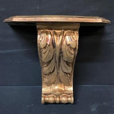 LOT#265: Wall Sconce & Wall Shelf Lot #2