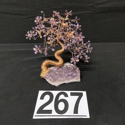 LOT#267: Amethyst Tree