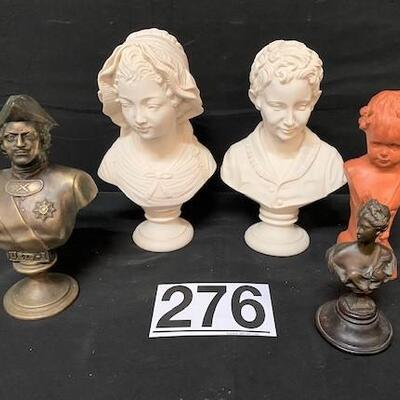 LOT#276: Assorted Bust Lot