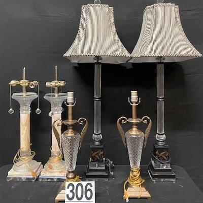 LOT#306: Assorted Lamp Lot #2