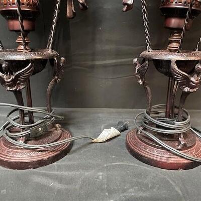 LOT#307: Pair of Balloon Lamps