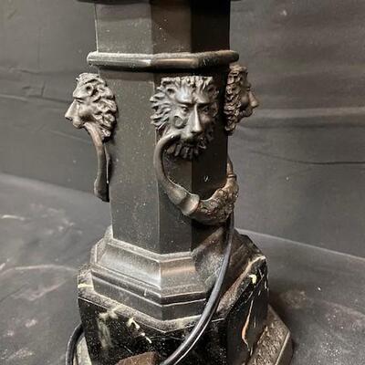 LOT#310: Blackamoor Lamp