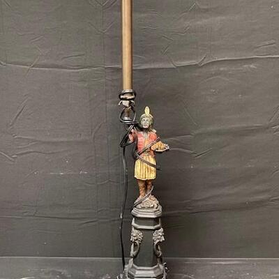 LOT#310: Blackamoor Lamp