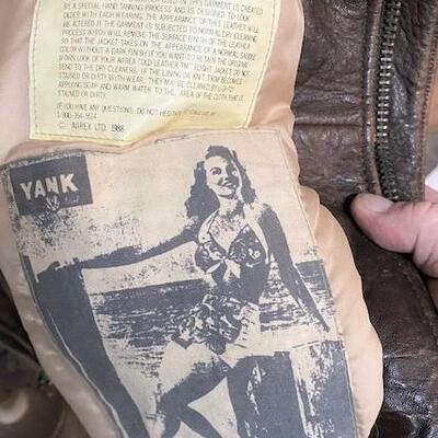 LOT#313: Avirex USA 14th Air Force Type A-2 Bomber Jacket