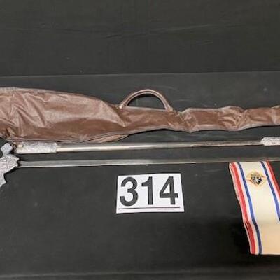 LOT#314: Knights of Columbus Sword