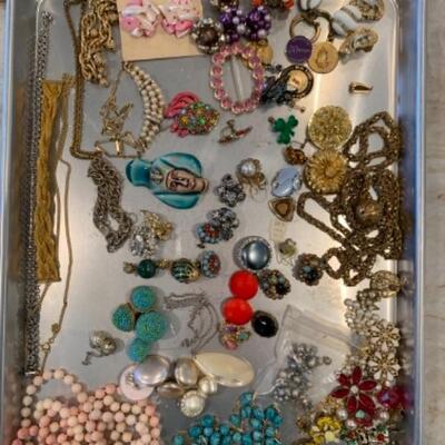 Lot 23. Assortment of costume jewelry--$20