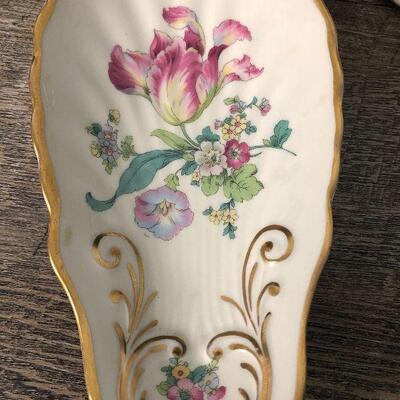 22: Floral and Gold Trim China
