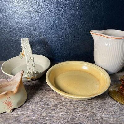 50: Vintage Pitcher, Pie Plate and More