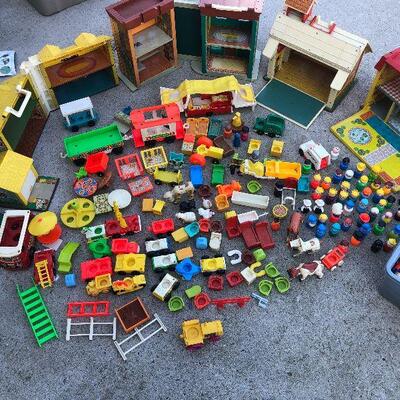 75: Large Lot of Fisher Price 