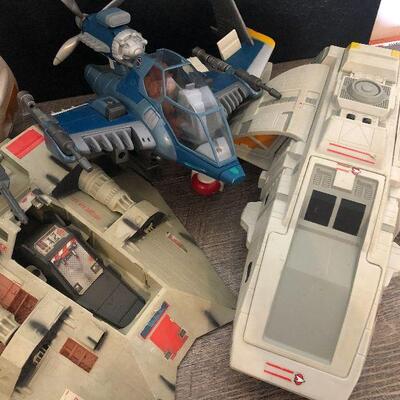 77: Lot of Toy Spacecrafts