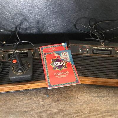 78: Two Atari Game Consoles