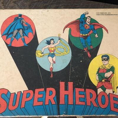 80: Super Heroes DC Comics 1978 TurnTable