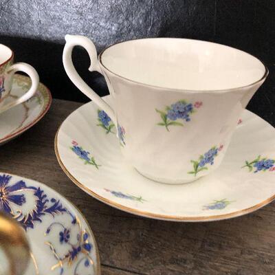 97: Mix of Tea Cups and Saucers