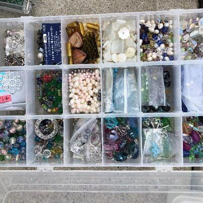 103: Lot of Beads for Jewelry Making