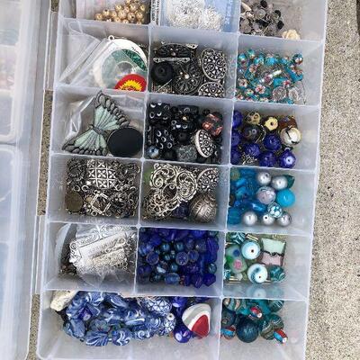 104: Lot of Beads for Jewelry Making