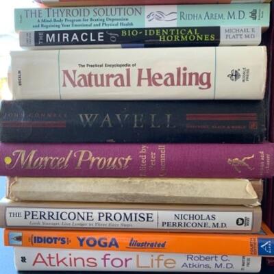 Lot 65. Collection of books on health--$25