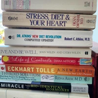 Lot 65. Collection of books on health--$25