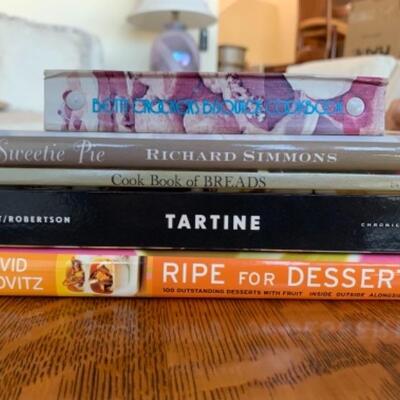 Lot 73. Collection of dessert books--$10
