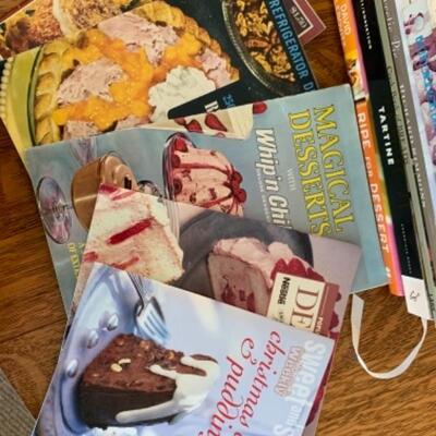 Lot 73. Collection of dessert books--$10