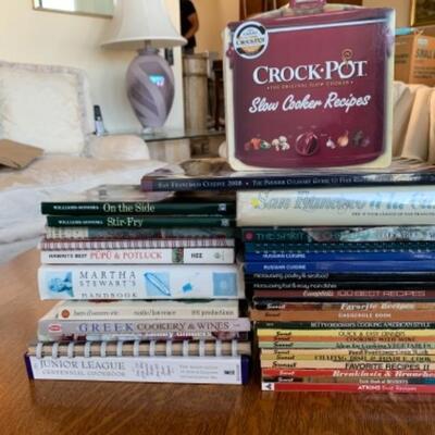 Lot 77. Collection of cookbooks--$35