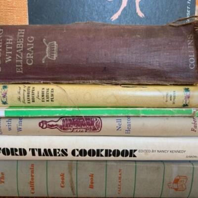 Lot 79. Collection of cookbooks (some vintage)--$20
