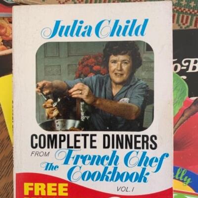 Lot 81. Vintage cookbooks--$10