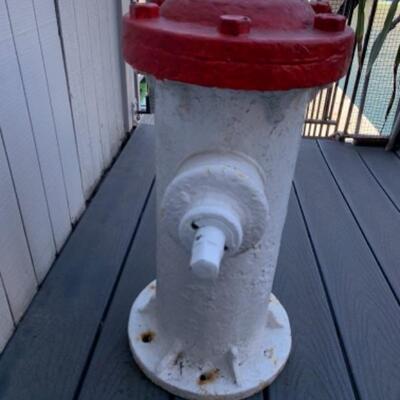 Lot 94. Vintage fire hydrant--$85