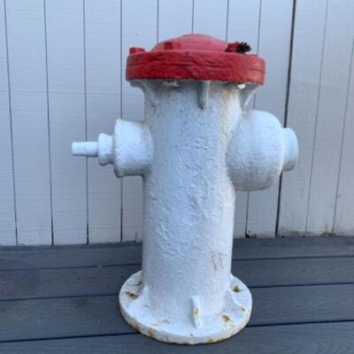Lot 94. Vintage fire hydrant--$85