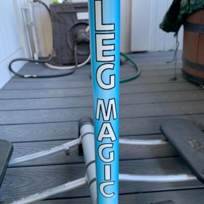 Lot 101. Leg Magic exercise machine--$10