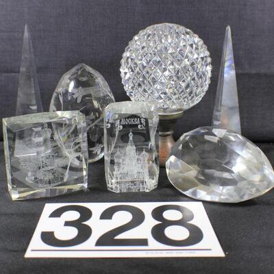 LOT#328: Assorted Paperweights #2